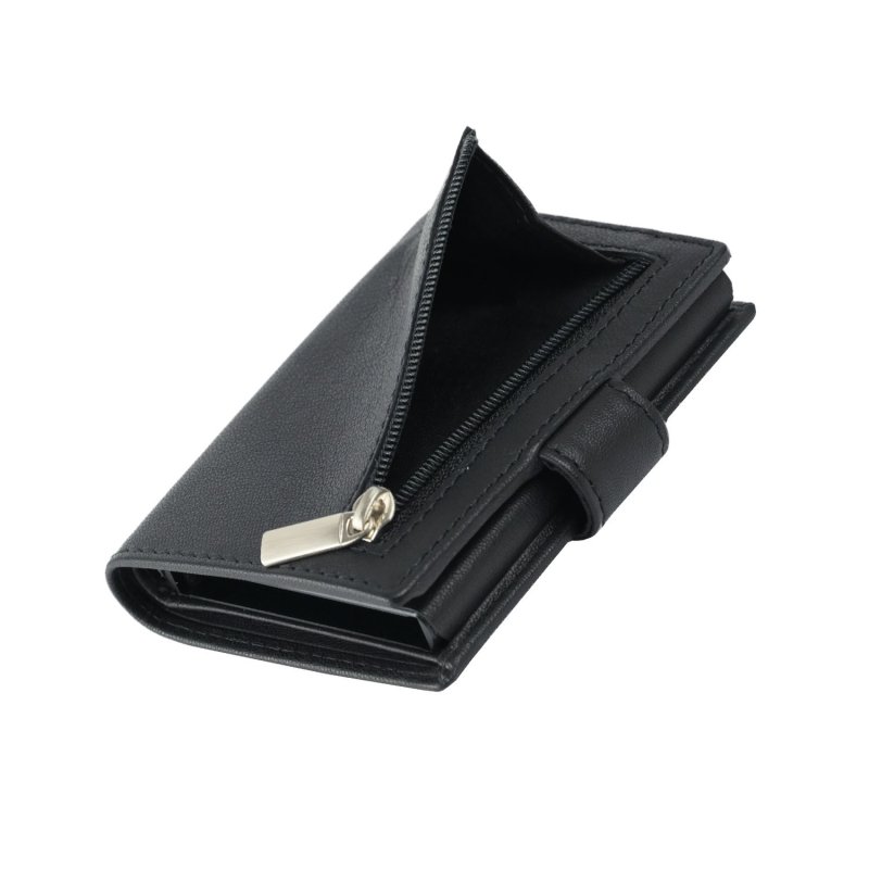 JAGUAR PORTEFEUILLE HOMME CUIR VÉRITABLE AVEC PORTE-CARTES COULISSANT 89 — vue 9