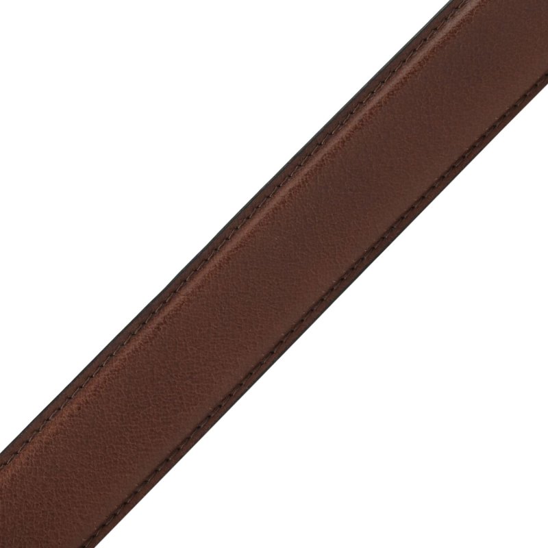 POLICE MEN'S BELT 100% GENUINE LEATHER 572/35 — logo detail