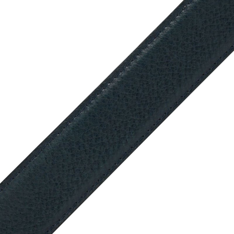 POLICE HERRENGÜRTEL 100% ECHTLEDER 631/35 — Logo-Detail