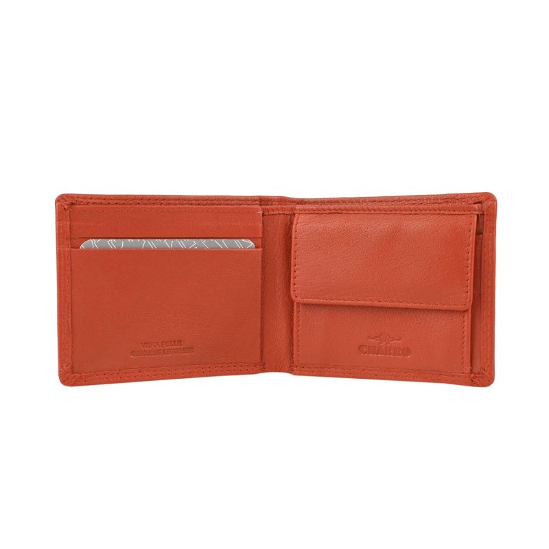 CHARRO PORTEFEUILLE HOMME SLIM CUIR VÉRITABLE CH-555 — vue de face