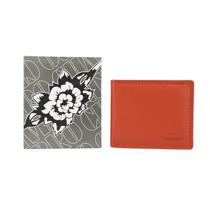 CHARRO MEN'S SLIM LEATHER WALLET CH-555 — detail