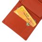CHARRO PORTEFEUILLE VERTICAL EN CUIR VÉRITABLE AVEC PORTE-MONNAIE CH-15148 — vue arrière