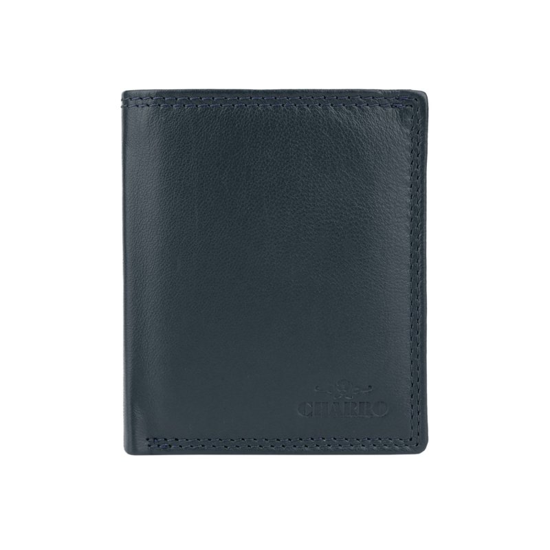 CHARRO PORTEFEUILLE VERTICAL EN CUIR VÉRITABLE AVEC PORTE-MONNAIE CH-15148 — vue 7