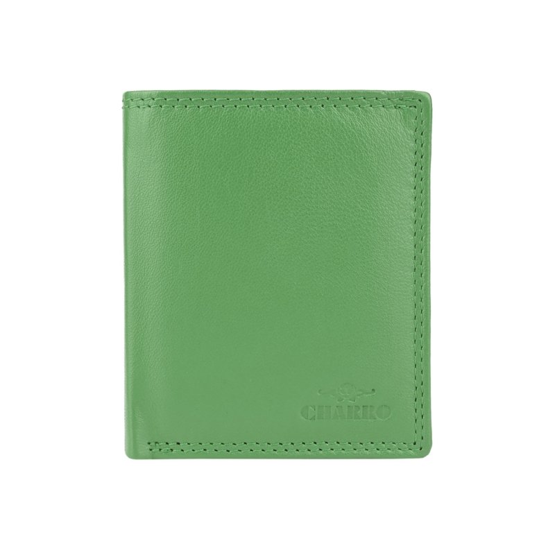 CHARRO PORTEFEUILLE VERTICAL EN CUIR VÉRITABLE AVEC PORTE-MONNAIE CH-15148 — vue 11