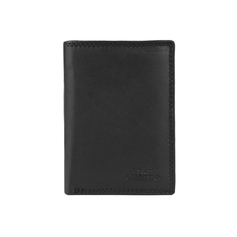 CHARRO VERTICAL LEATHER WALLET, WITHOUT COIN PURSE CH-ZP01