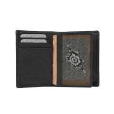 CHARRO PORTEFEUILLE VERTICAL EN CUIR VÉRITABLE, SANS PORTE-MONNAIE CH-ZP01 2