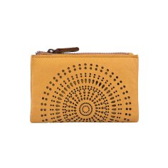 LAURA BIAGIOTTI WOMEN'S PERFORATED LEATHER WALLET LB-ART12