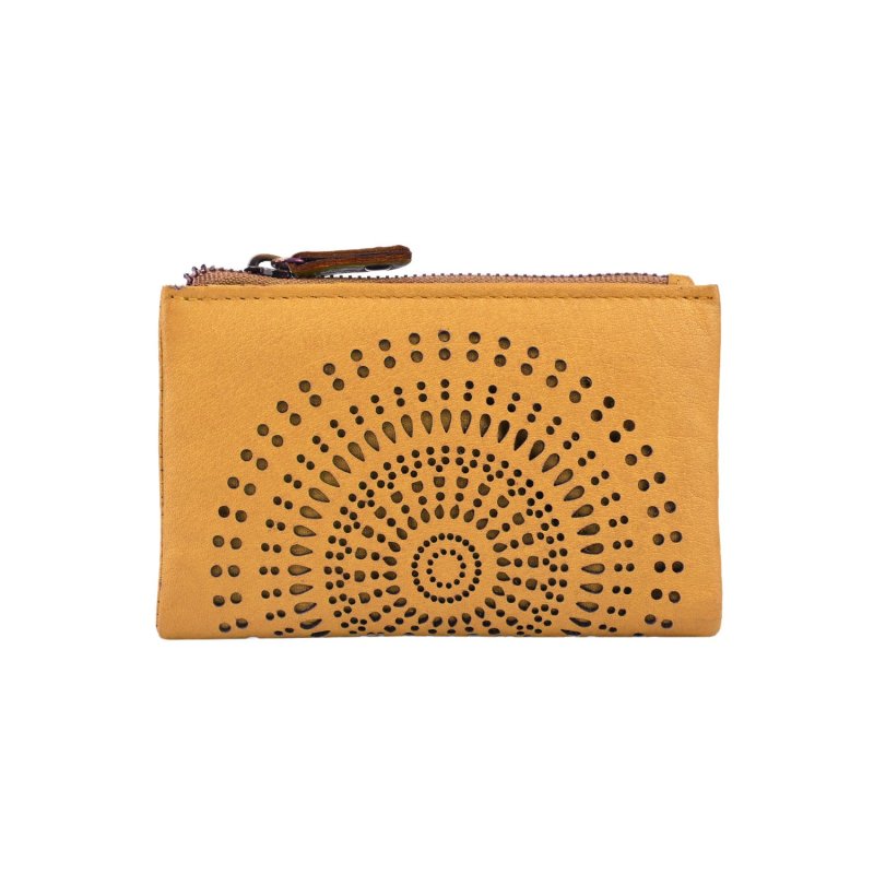 LAURA BIAGIOTTI PORTEFEUILLE FEMME CUIR VÉRITABLE AJOURÉ LB-ART12