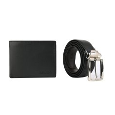 POLICE COFFRET CADEAU HOMME PORTEFEUILLE ET CEINTURE RÉVERSIBLE PTL121910683-STR100055-BUC00113