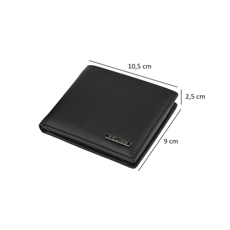 POLICE MEN'S GIFT SET WALLET AND PEN PTL121810681-PT14465606 — logo detail