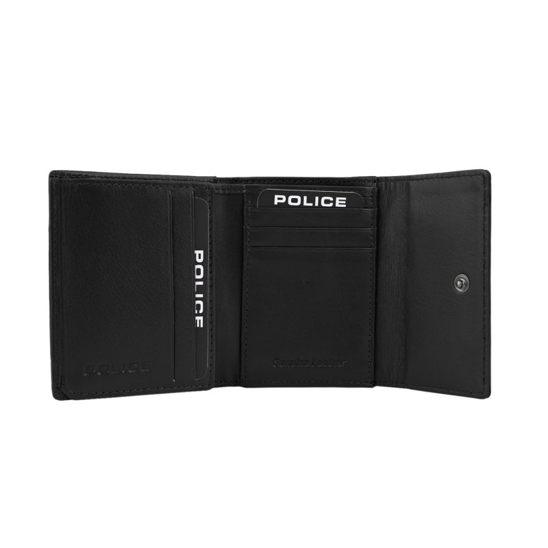 POLICE DAMEN-BRIEFTASCHE ECHTLEDER KLEIN PTL120710663 — Vorderansicht