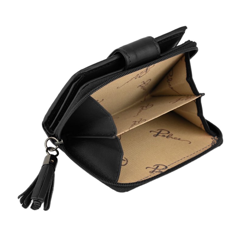 POLICE PORTEFEUILLE FEMME CUIR VÉRITABLE PETIT PTL120710663 — intérieur