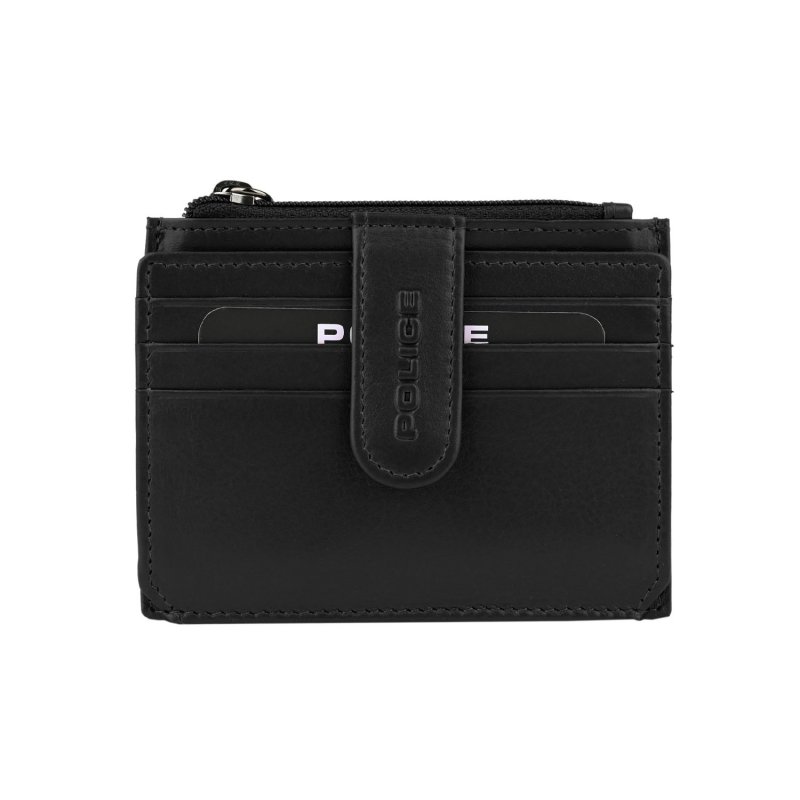 POLICE Women's Small Genuine Leather Wallet Card Holder PTL120710665