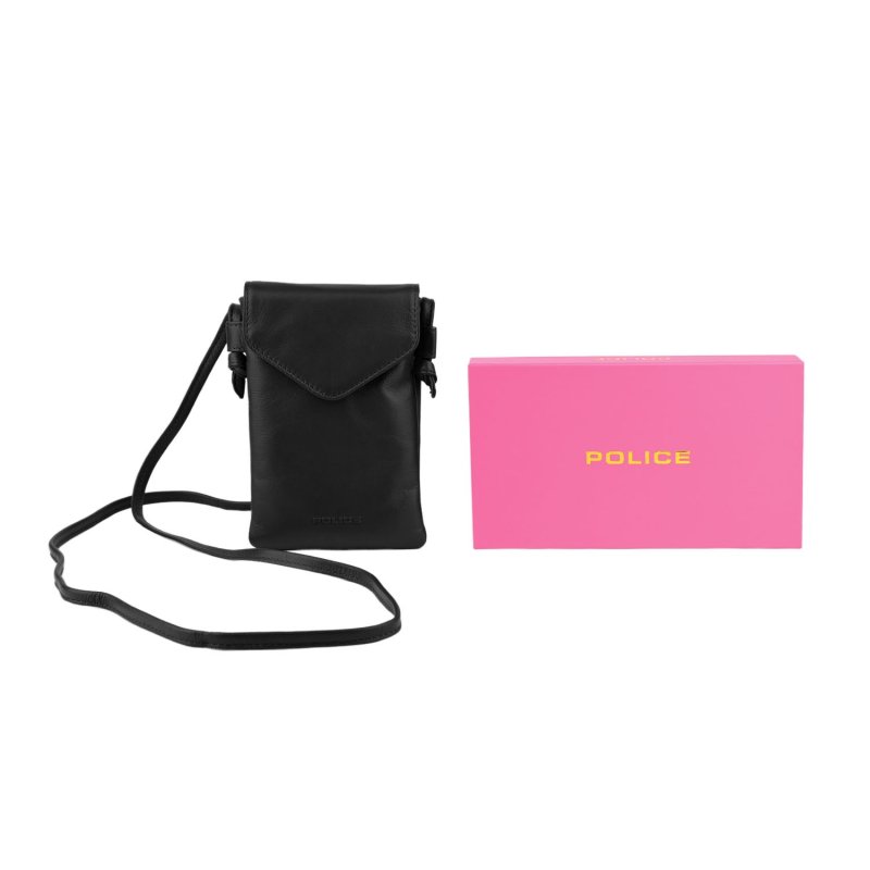 POLICE FUNDA PARA MÓVIL BANDOLERA DE PIEL PTL12075291 — interior