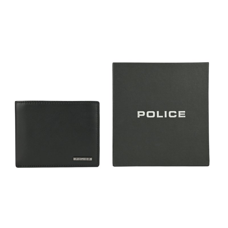 POLICE PORTEFEUILLE HOMME CUIR VÉRITABLE AVEC PORTE-MONNAIE PTL121810683 — détail
