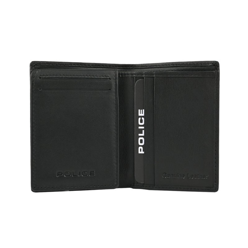 POLICE CARTERA HOMBRE PIEL VERTICAL PTL121810673 — vista frontal