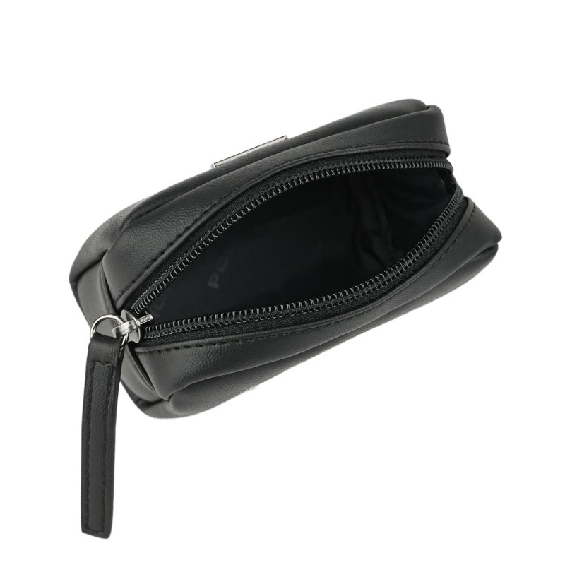 POLICE KULTURTASCHE HERREN KLEIN AUS KUNSTLEDER PT7544084 — Innenansicht