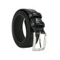 Biagiotti Men's Gift Set: Wallet + Genuine Leather Belt DESIGN14 — logo detail