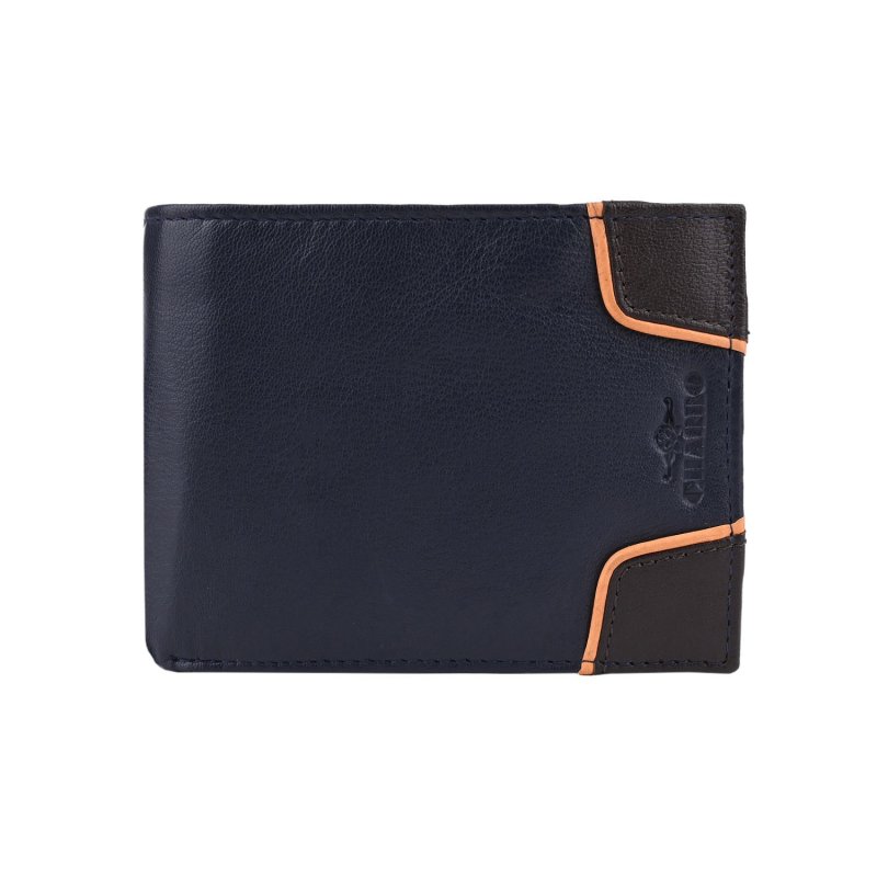 CHARRO CARTERA HOMBRE PIEL CLÁSICA LINEA02 — vista frontal
