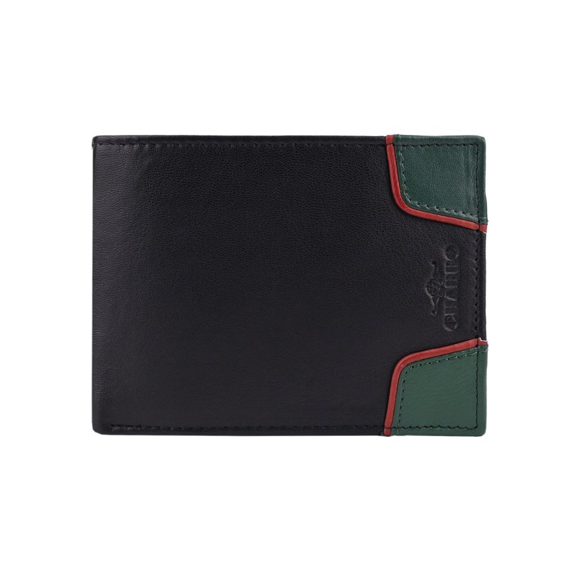 CHARRO PORTEFEUILLE HOMME CUIR CLASSIQUE LINEA02 — détail logo