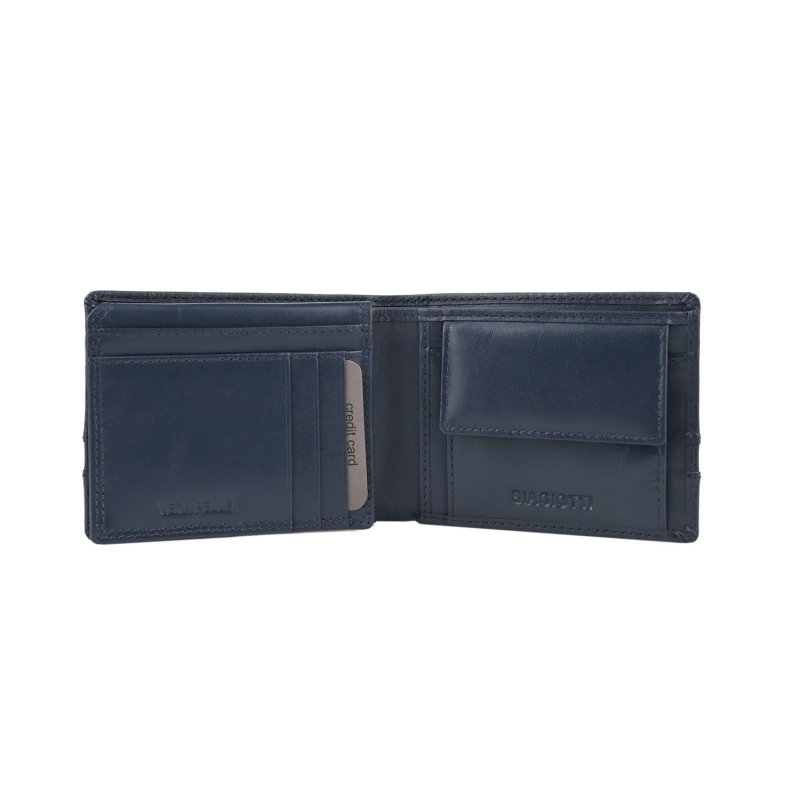BIAGIOTTI PORTAFOGLIO UOMO PELLE 	LB-23S-761-44 — vista frontale