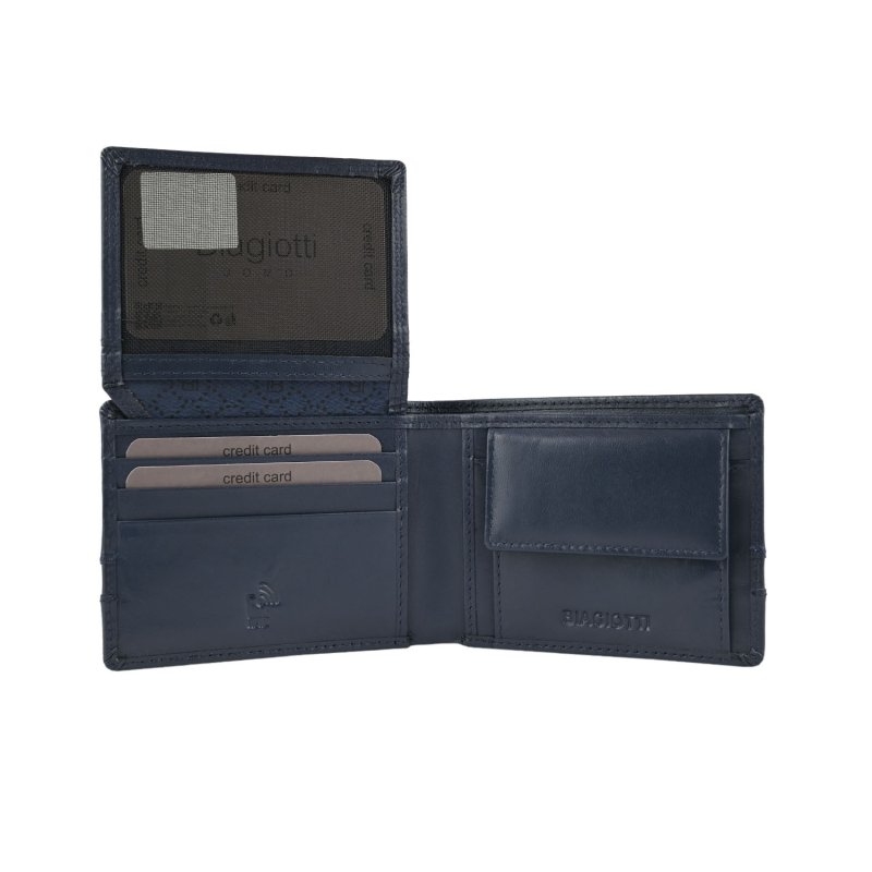 BIAGIOTTI PORTEFEUILLE HOMME CUIR LB-23S-761-44 — vue arrière
