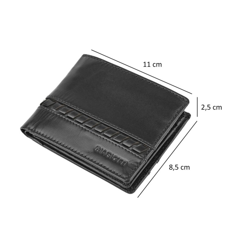 Biagiotti Men's Genuine Leather Wallet LB-23S-761-44 — view 9