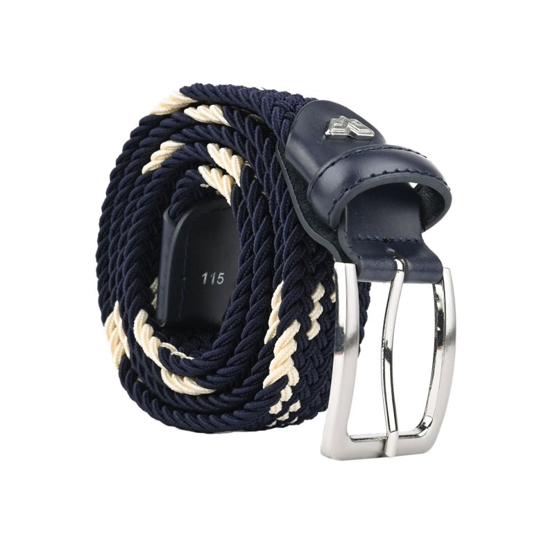 ARMATA DI MARE CEINTURE TRESSÉE ÉLASTIQUE ADM-969/35 — détail logo