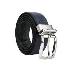 POLICE Reversible Leather Belt, Made in Italy, 2216