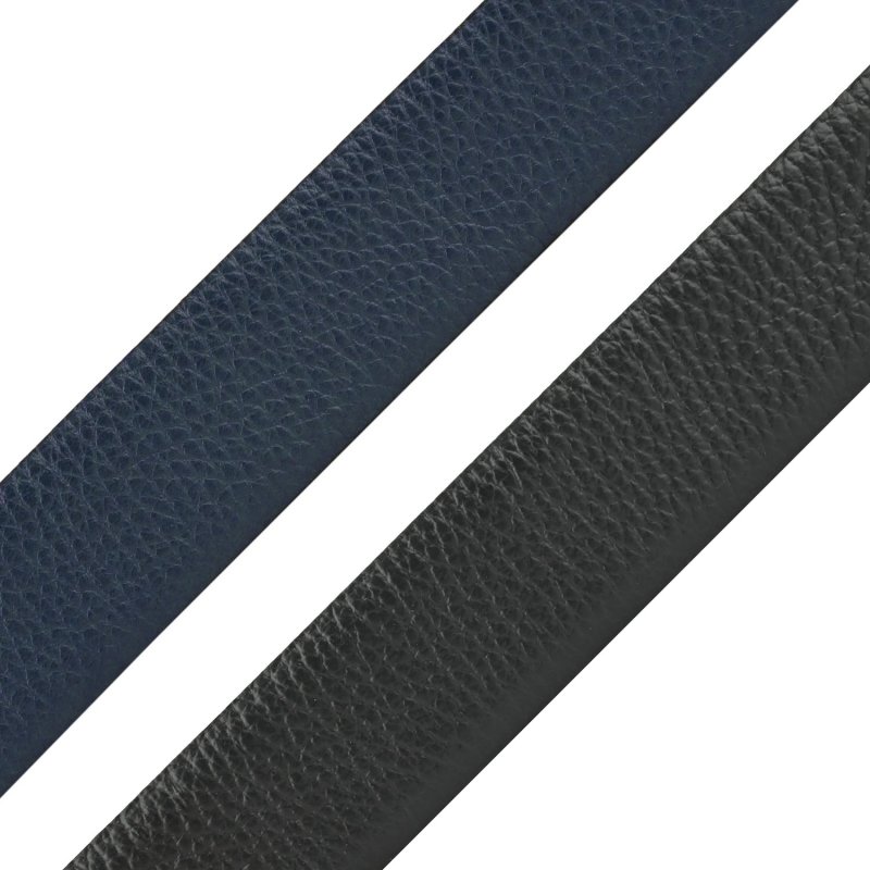 POLICE Reversible Leather Belt, Made in Italy, 2216 — logo detail