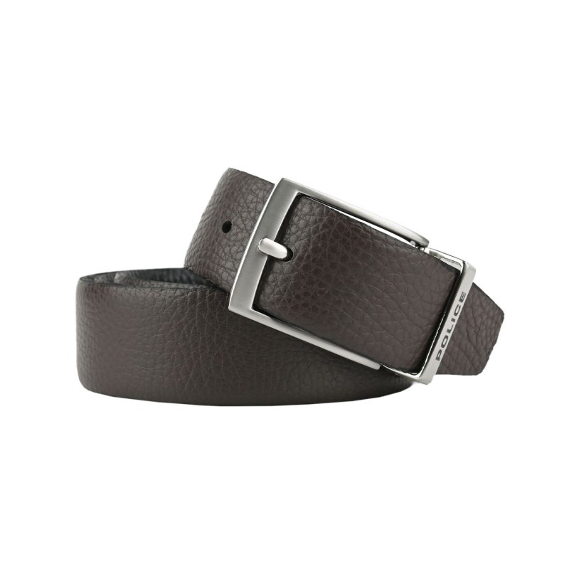 POLICE WENDEGÜRTEL LEDER, MADE IN ITALY 2216 — Ansicht 8
