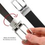 POLICE Reversible Leather Belt, Made in Italy, 2216 — view 9