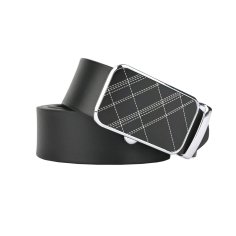 POLICE Leather Belt with Quick-Release Buckle, Made in Italy, POL019