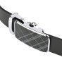 POLICE Leather Belt with Quick-Release Buckle, Made in Italy, POL019 — back view