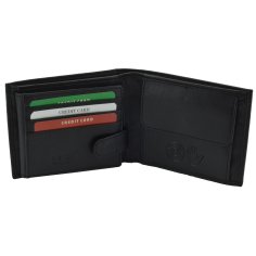 PORTEFEUILLE HOMME CUIR RFID AVEC BOUTON 7093