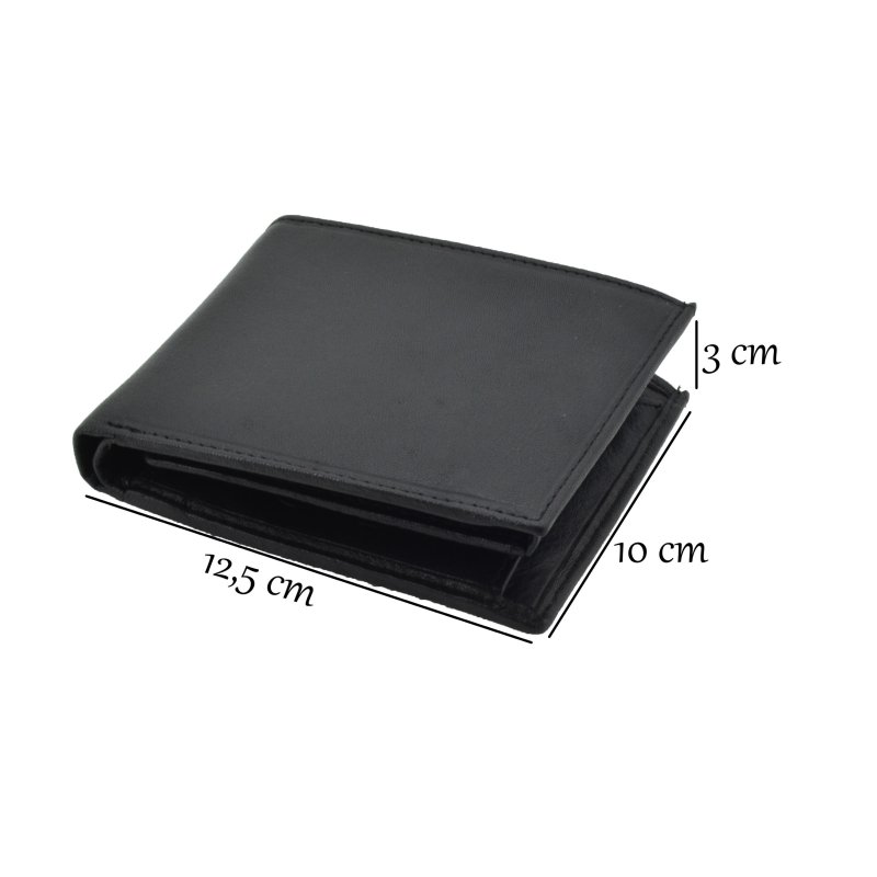 CARTERA HOMBRE PIEL RFID CON BOTÓN 7093 — vista 7