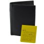 Men's Vertical Genuine Leather RFID Wallet 7086 — back view