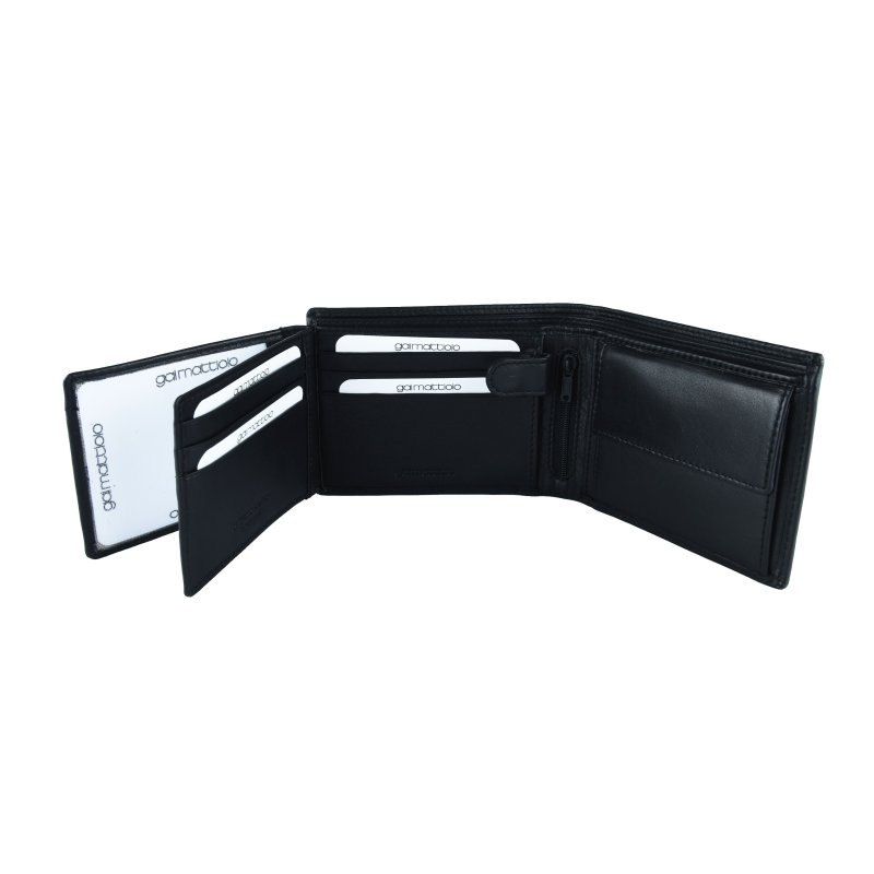 GAI MATTIOLO Men's Leather Wallet GM57161.571 — back view