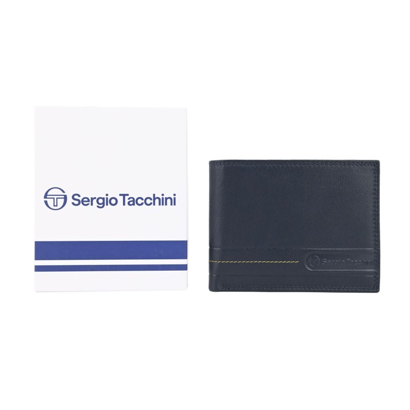 SERGIO TACCHINI GELDBÖRSE HERREN LEDER K50080 — Logo-Detail