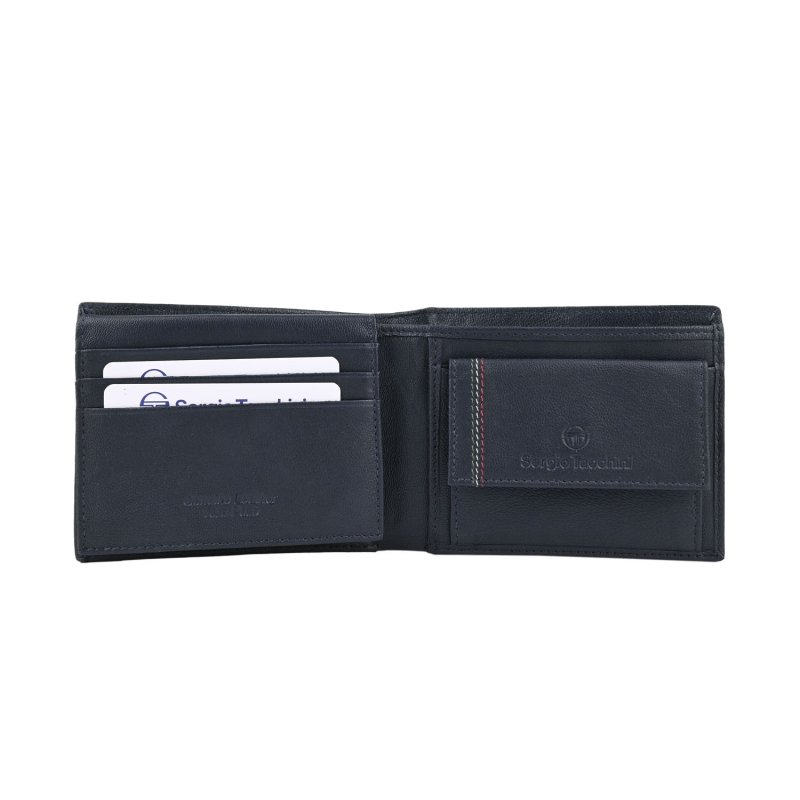 SERGIO TACCHINI Men's Genuine Leather Wallet K50115 — front view