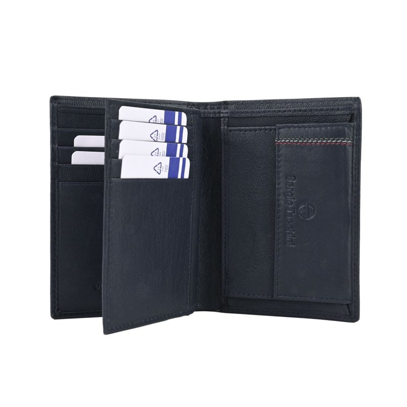 SERGIO TACCHINI CARTERA VERTICAL HOMBRE PIEL K50115P102 — vista trasera