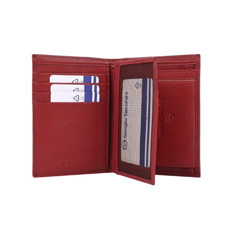 SERGIO TACCHINI Men's Vertical Genuine Leather Wallet K50115P102 — view 8