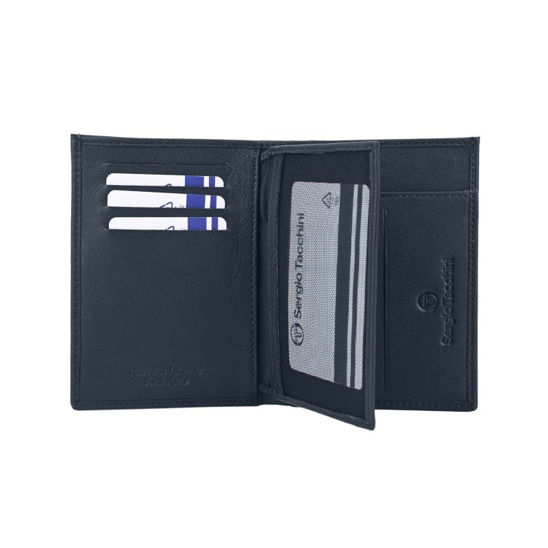 SERGIO TACCHINI CARTERA VERTICAL HOMBRE PIEL K50116P103 — vista frontal