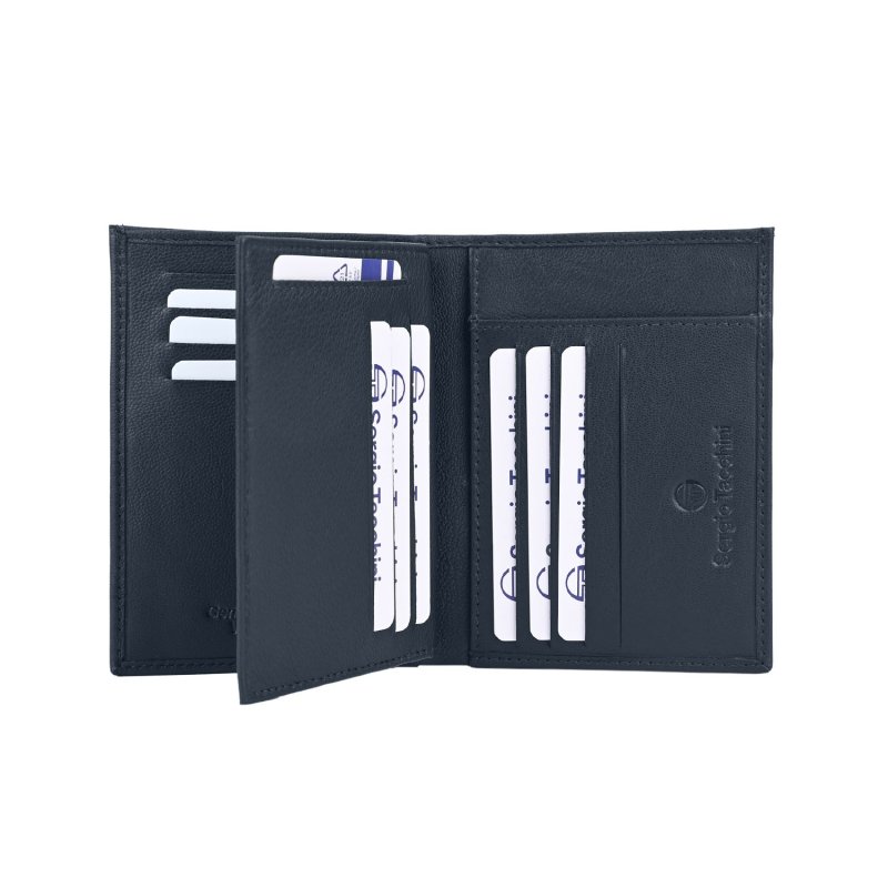 SERGIO TACCHINI PORTAFOGLIO VERTICALE UOMO PELLE K50116P103 — vista posteriore