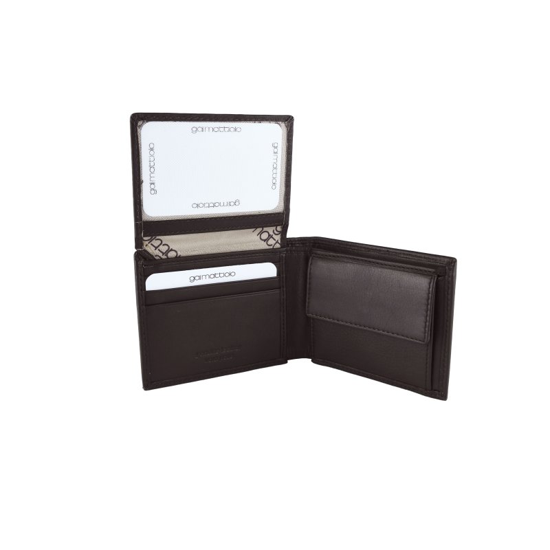 GAI MATTIOLO PORTAFOGLIO UOMO SLIM PELLE GM57172.571 — vista posteriore