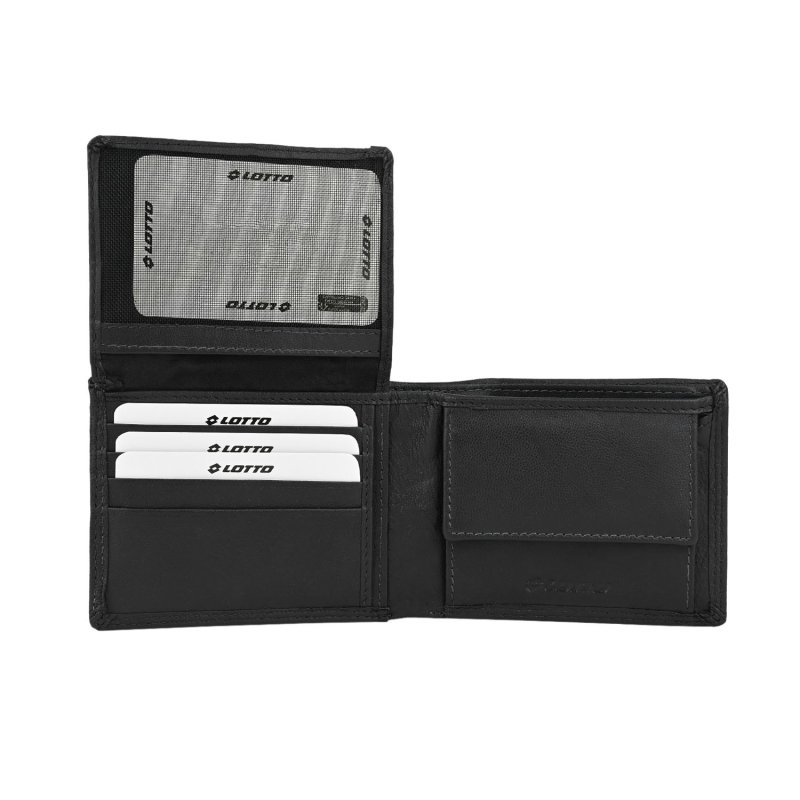 LOTTO PORTAFOGLIO UOMO PELLE 985-U7 — vista 8