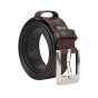 POLICE Men's 100% Genuine Leather Belt, 946 — logo detail