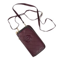 LAURA BIAGIOTTI SAC BANDOULIÈRE FEMME PORTEFEUILLE + PORTE-TÉLÉPHONE PU LB-24W-513-011