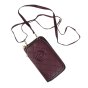 LAURA BIAGIOTTI DAMEN-UMHÄNGETASCHE MIT PORTEMONNAIE + HANDYFACH PU LB-24W-513-011