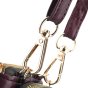 LAURA BIAGIOTTI Women's Crossbody Bag Wallet + Phone Holder Faux Leather LB-24W-513-011 — logo detail